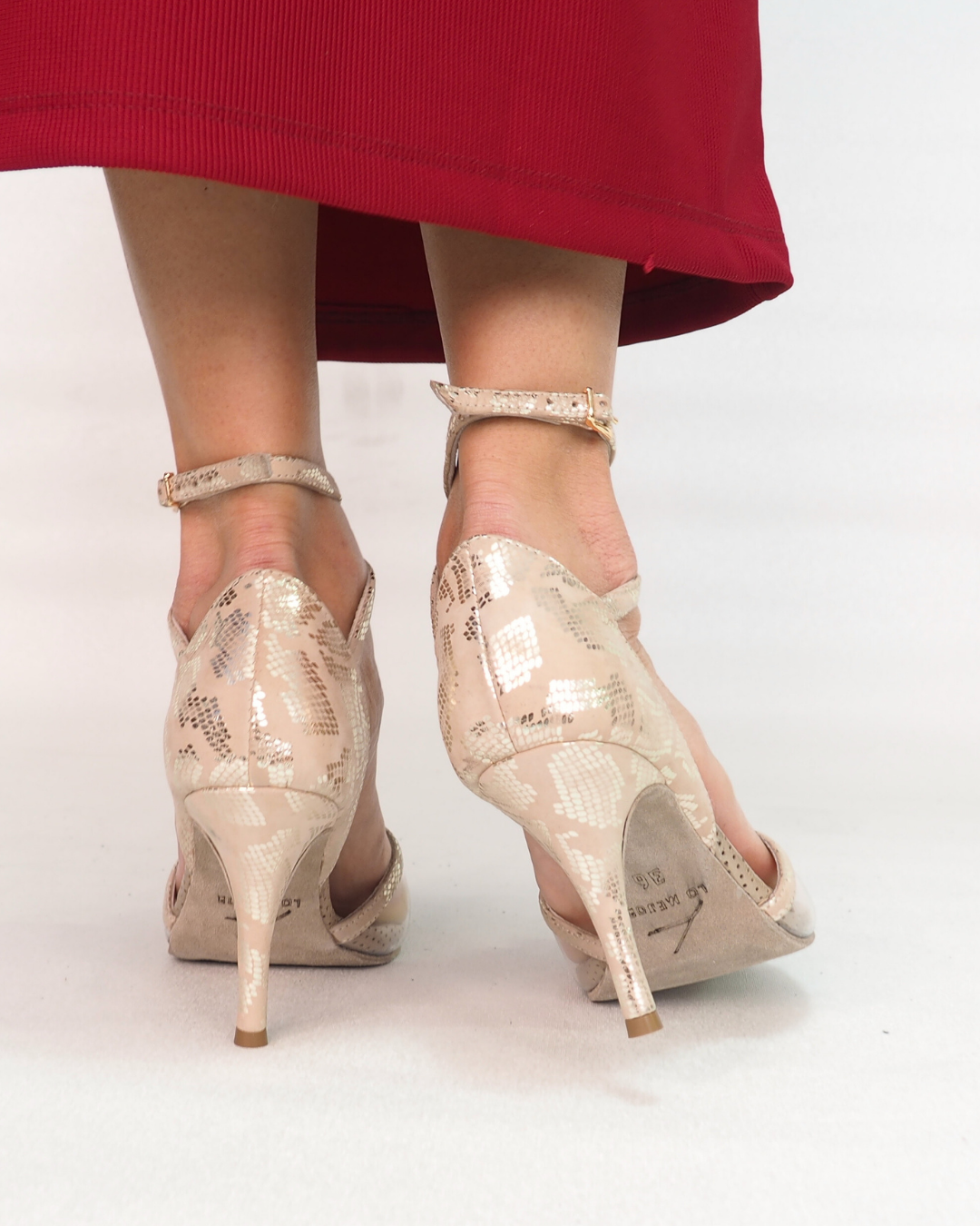 Amber %100 Deri El Yapımı Tango Dans Ayakkabısı