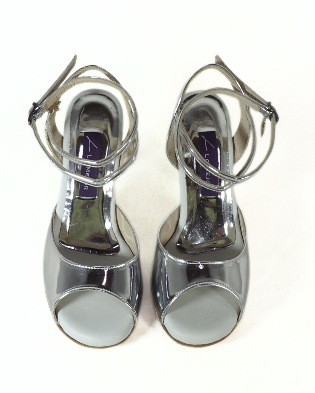 Aden Deri El Yapımı Kadın Tango Dans Ayakkabısı