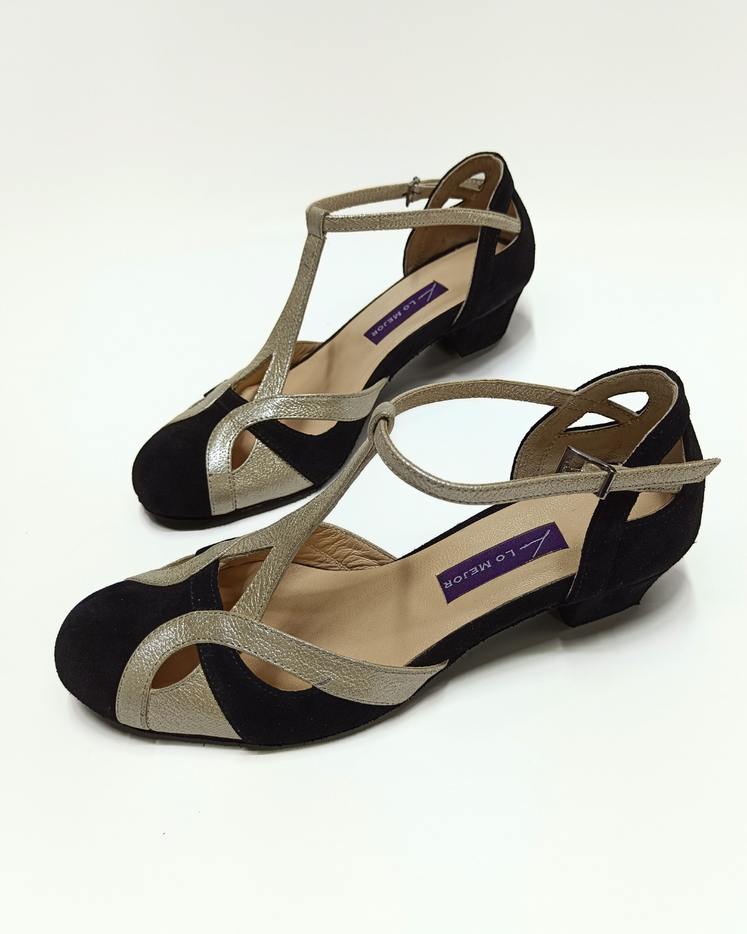 Sera %100 Deri El Yapımı Kadın Dans Ayakkabısı