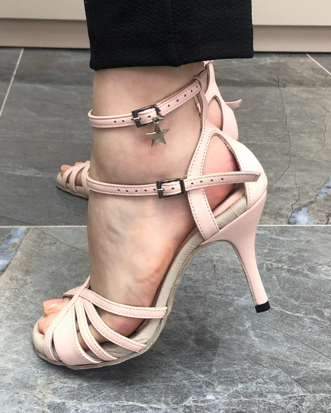 Anna %100 El Yapımı Tango Dans Ayakkabısı