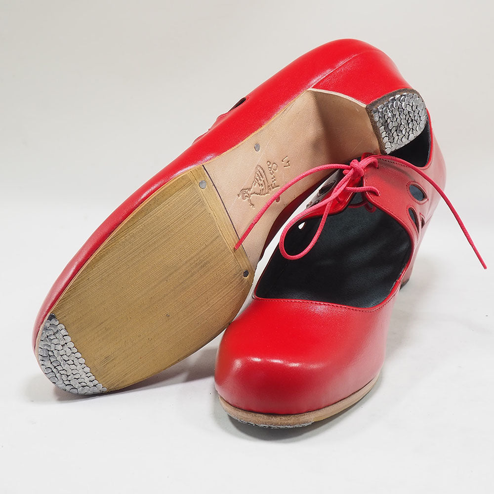 Romina %100 Deri El Yapımı Flamenko Ayakkabı