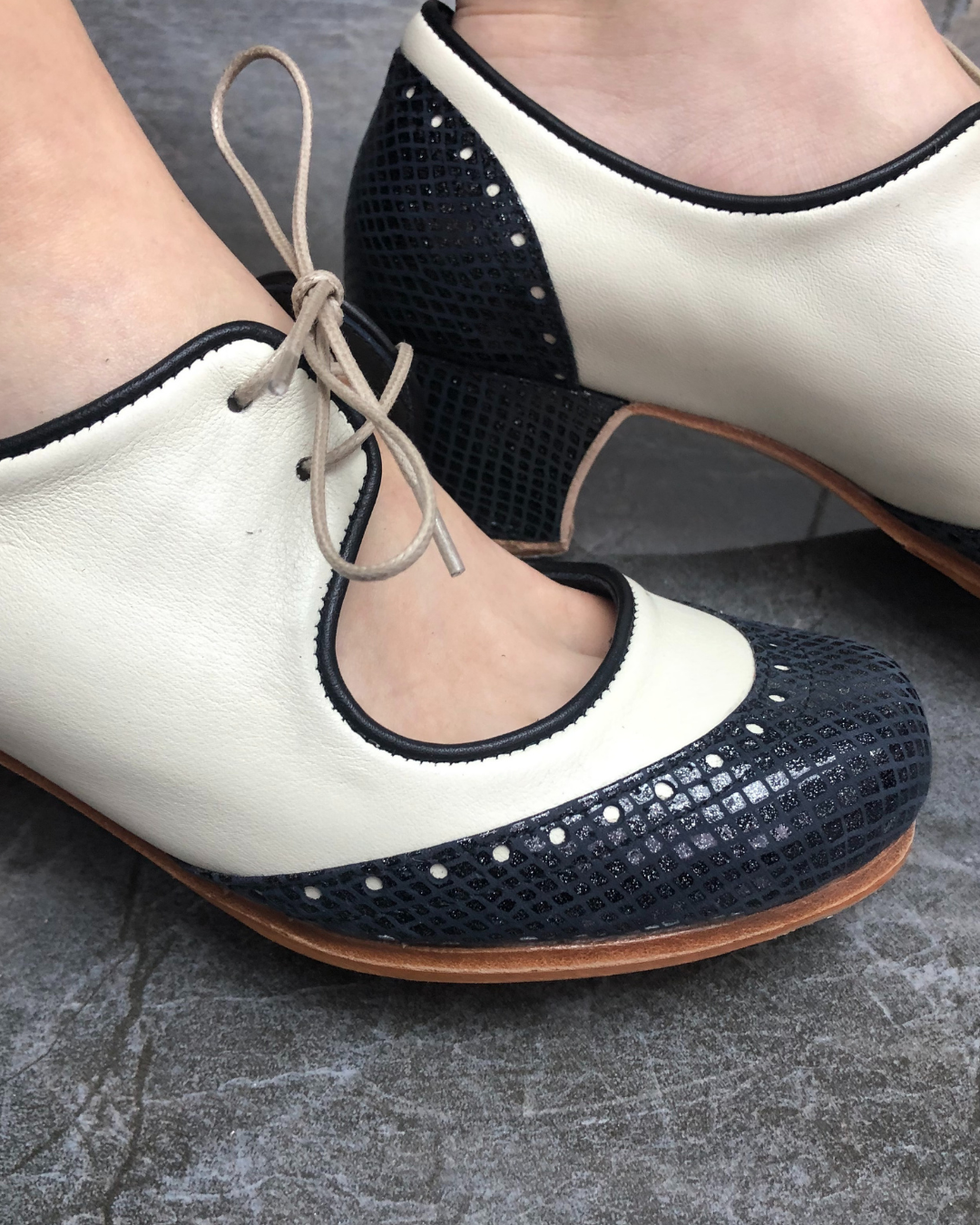 Rosita %100 Deri El Yapımı Kadın Flamenko Ayakkabı