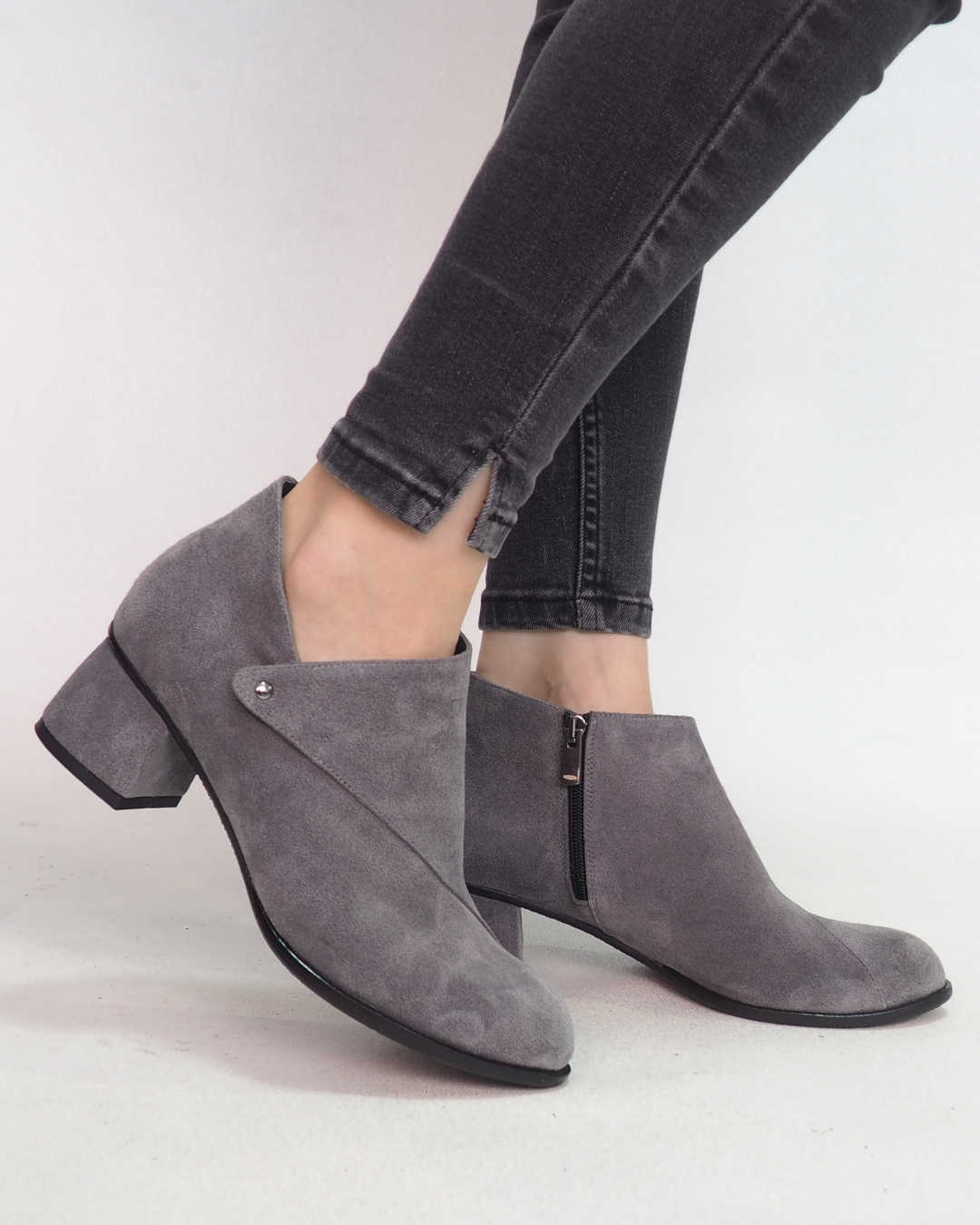 Maven %100 Deri El Yapımı Kadın Bot Ayakkabı