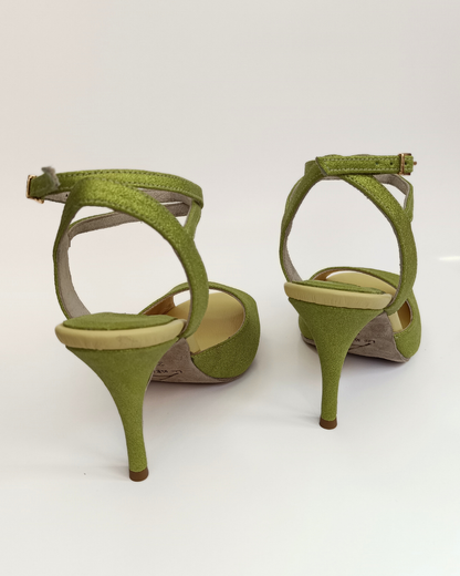 Aden 100% Leather Handmade Tango Dance Shoes