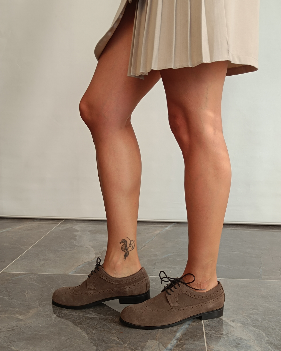 Zeta %100 Deri El Yapımı Kadın Ayakkabı