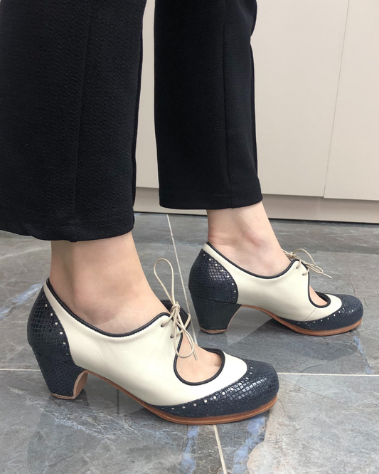 Rosita %100 Deri El Yapımı Kadın Flamenko Ayakkabı