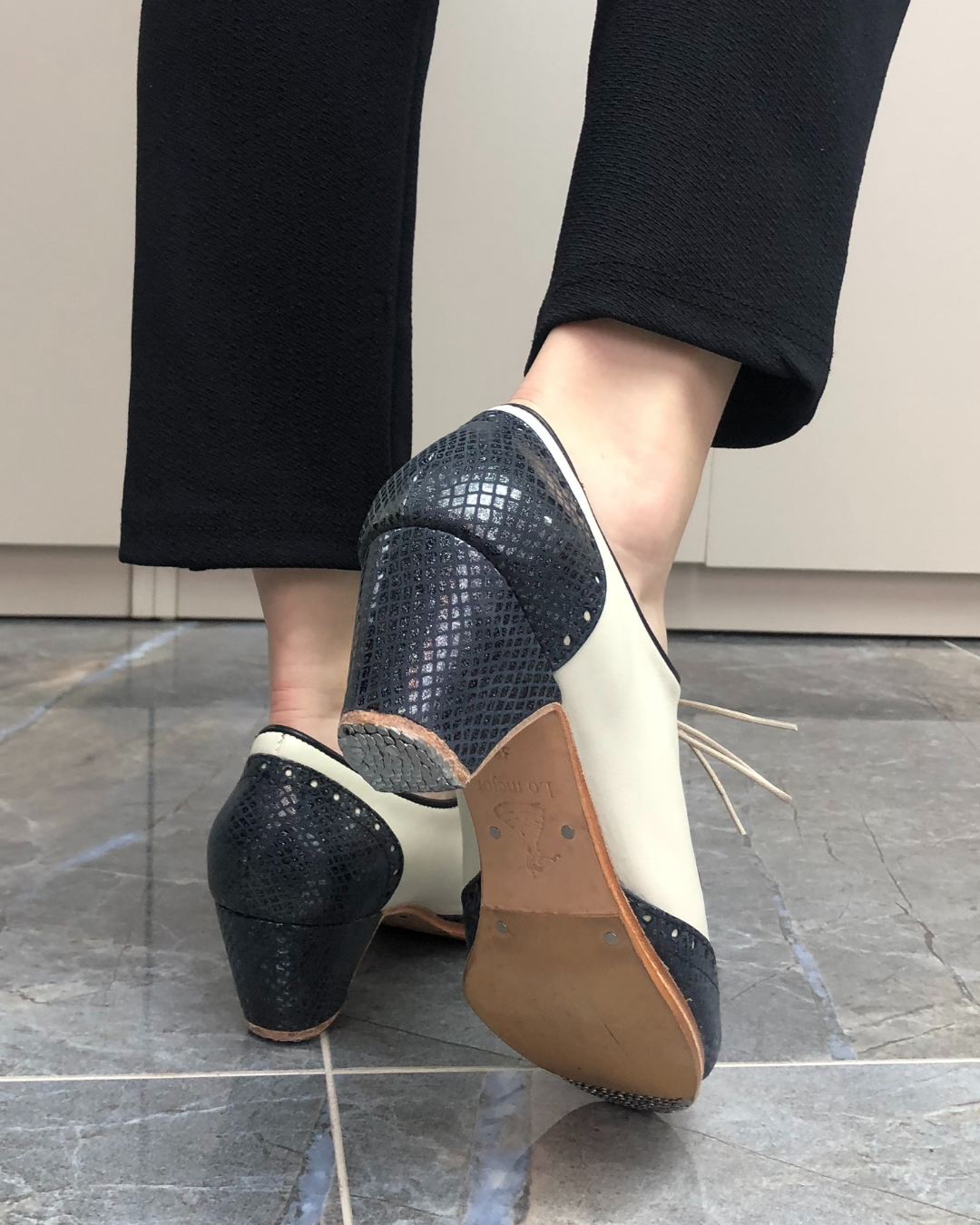 Rosita %100 Deri El Yapımı Kadın Flamenko Ayakkabı