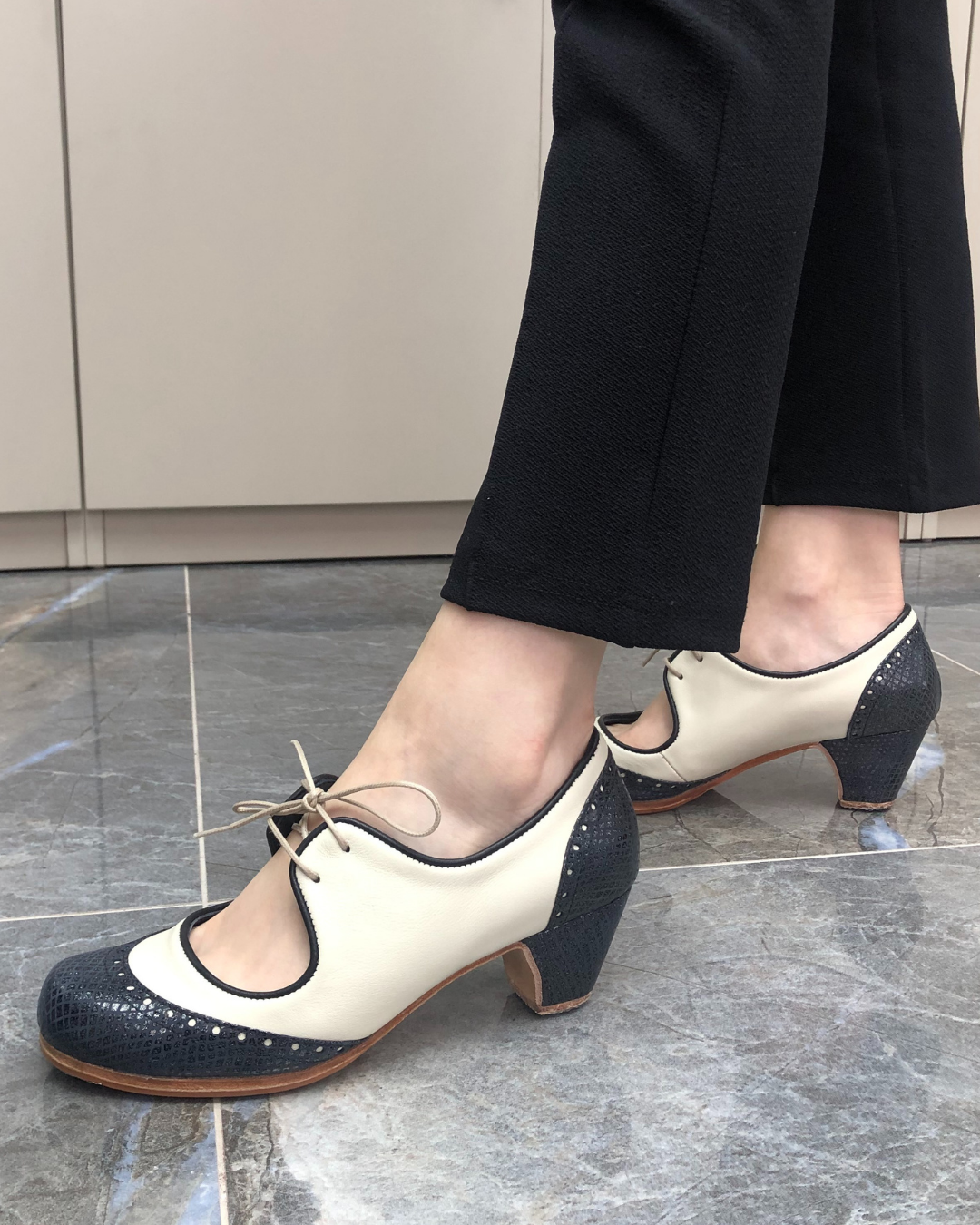 Rosita %100 Deri El Yapımı Kadın Flamenko Ayakkabı