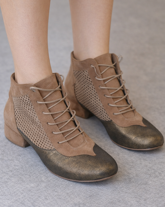 Camellia Dumas %100 Deri El Yapımı Dans Çalışma Ayakkabısı