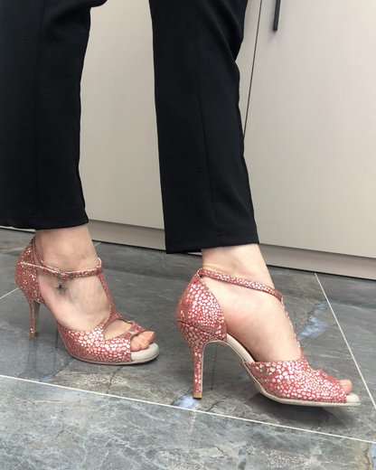Lina 100% Leather Handmade Tango Dance Shoes
