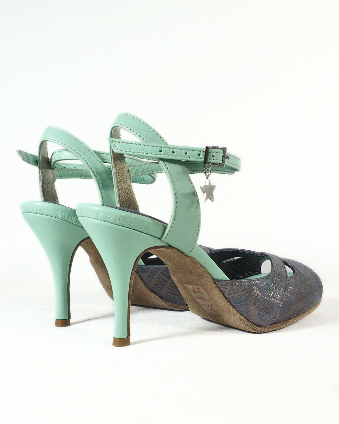 Vela %100 Deri El Yapımı Tango Dans Ayakkabısı