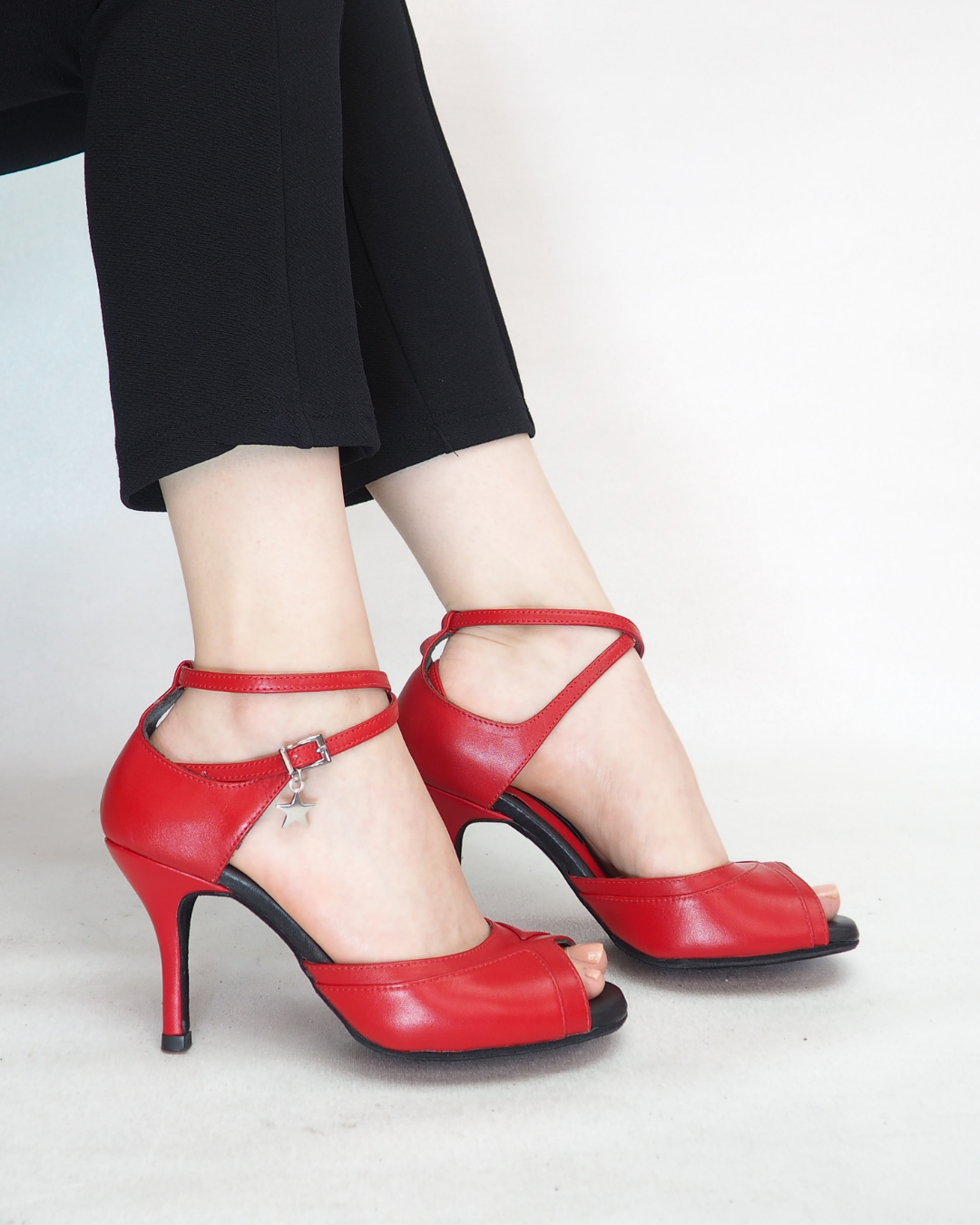 Aydilge 100% Leather Handmade Women's Tango Dance Shoes
