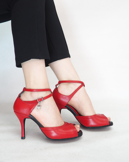 Aydilge 100% Leather Handmade Women's Tango Dance Shoes