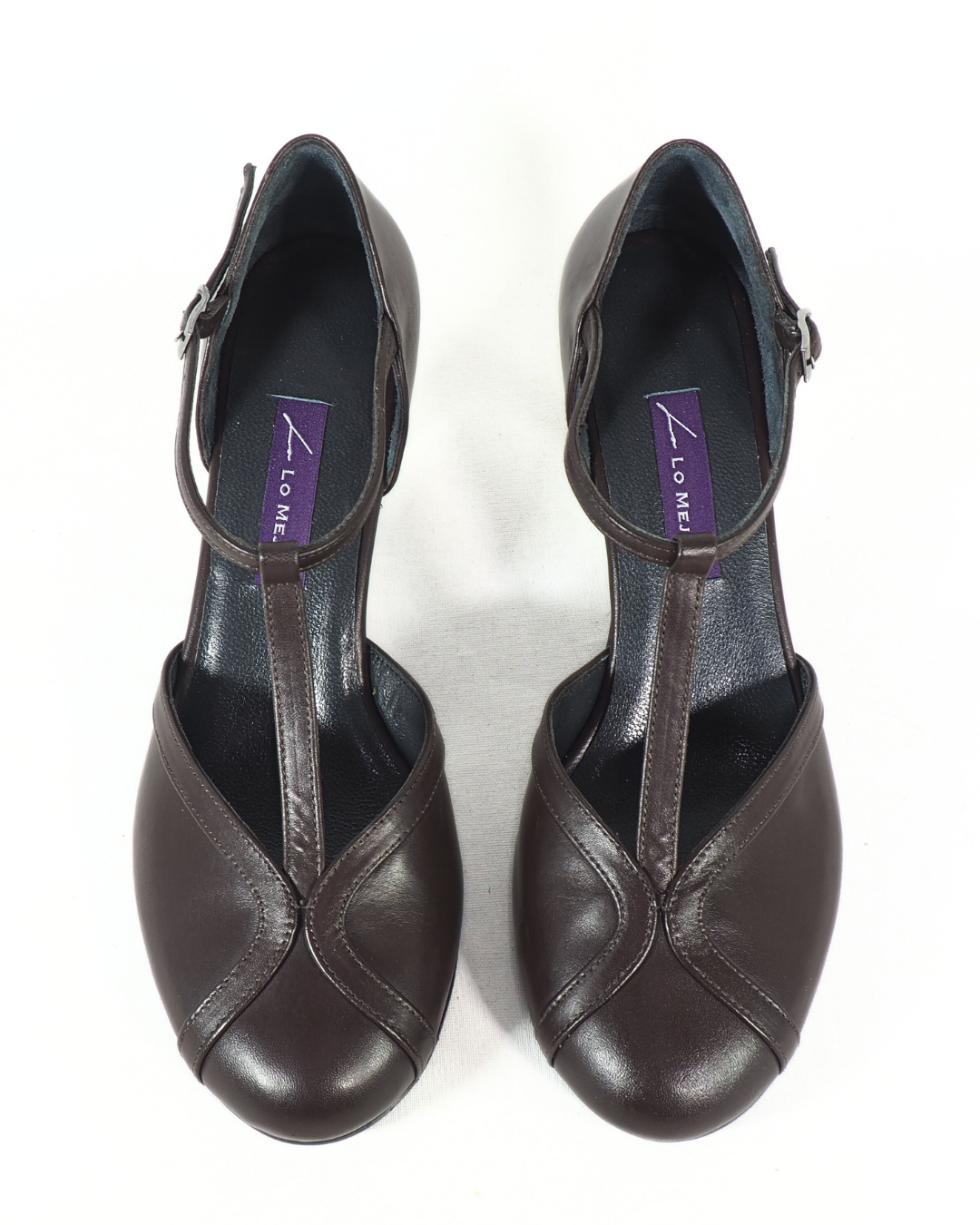 Almira 100% Leather Handmade Heeled Shoes