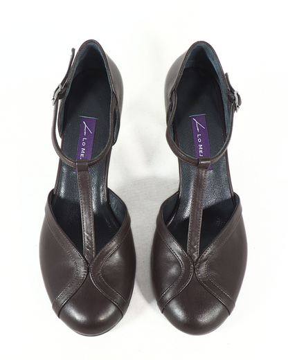 Almira 100% Leather Handmade Heeled Shoes