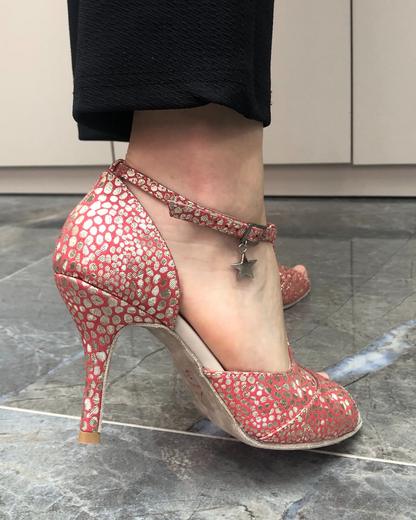 Lina 100% Leather Handmade Tango Dance Shoes