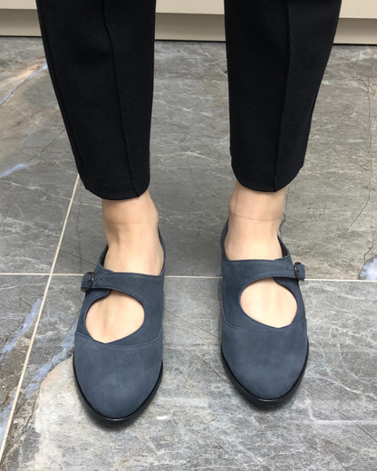 Vera % 100 Deri El Yapımı Kadın Babet