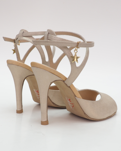 Melissa 100% Leather Handmade Tango Dance Shoes