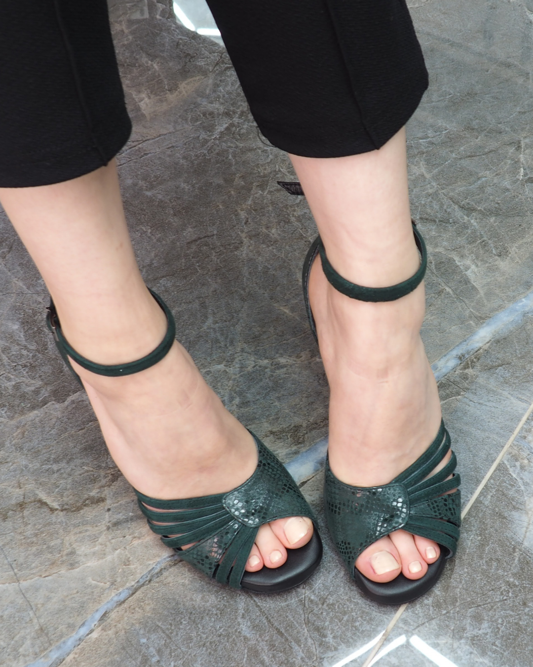 Umay %100 Deri El Yapımı Tango Dans Ayakkabısı