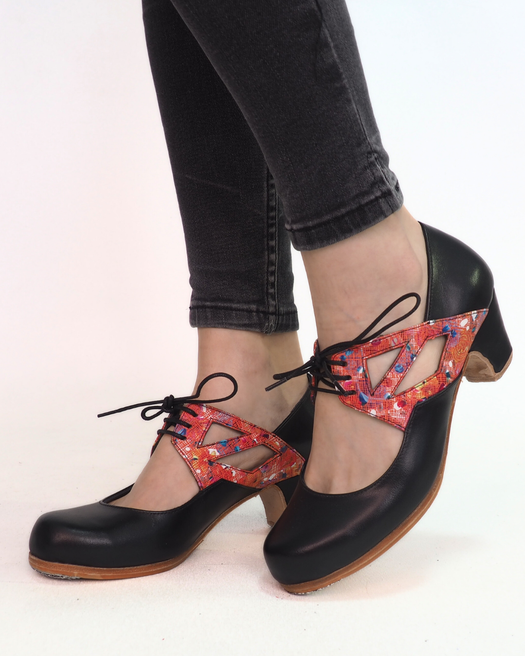 Paloma %100 Deri El Yapımı Flamenko Ayakkabı