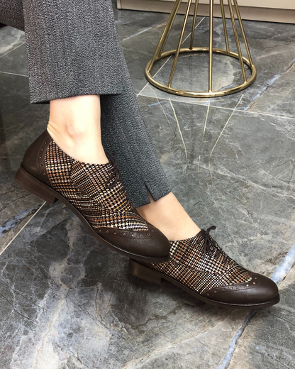 Sid %100 Deri El Yapımı Kadın Ayakkabı