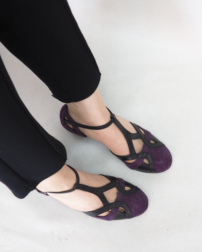 Sera 100% Leather Handmade Women's Dance Shoes