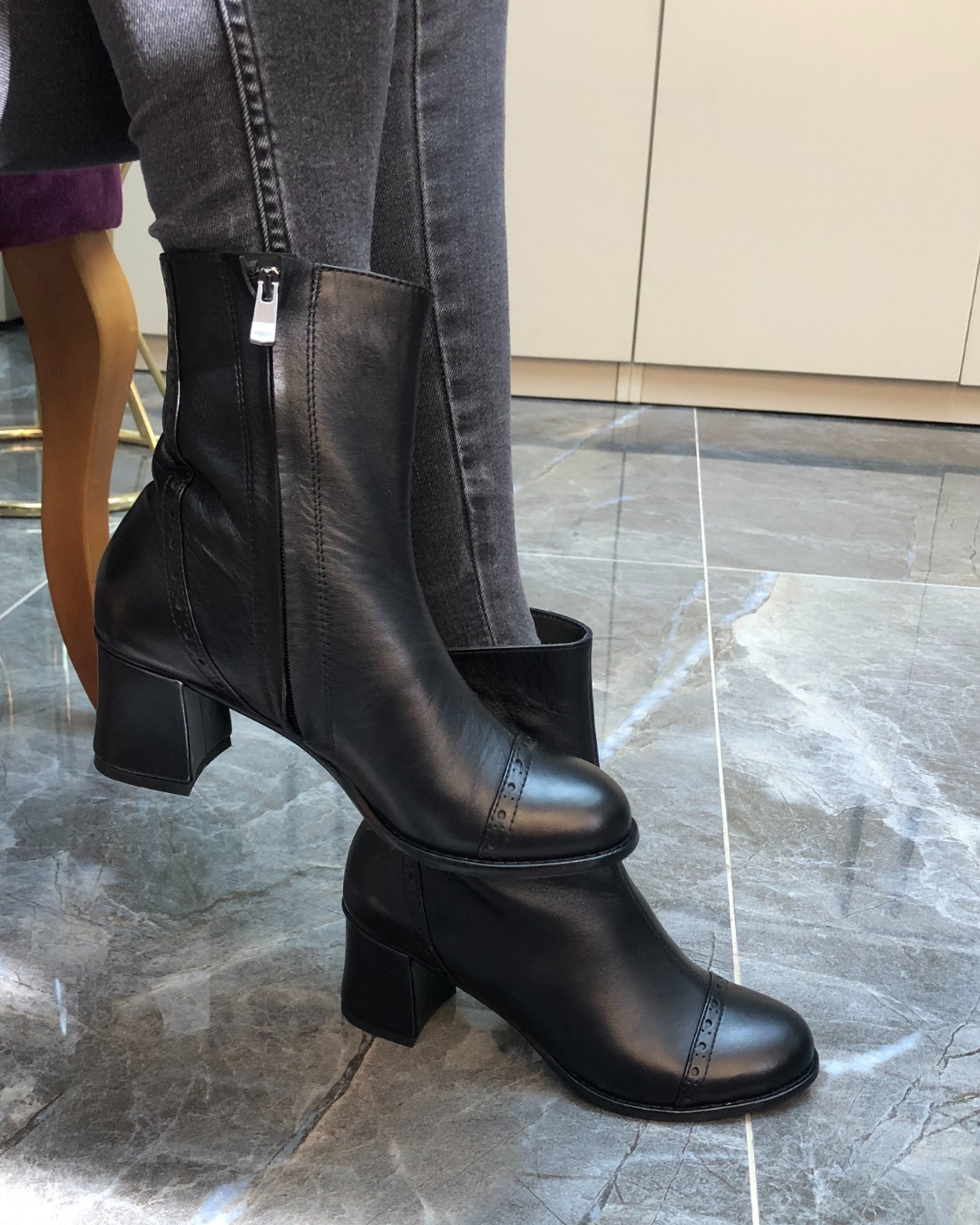 Cedric 100% Leather Custom Designed Handmade Women's Boots