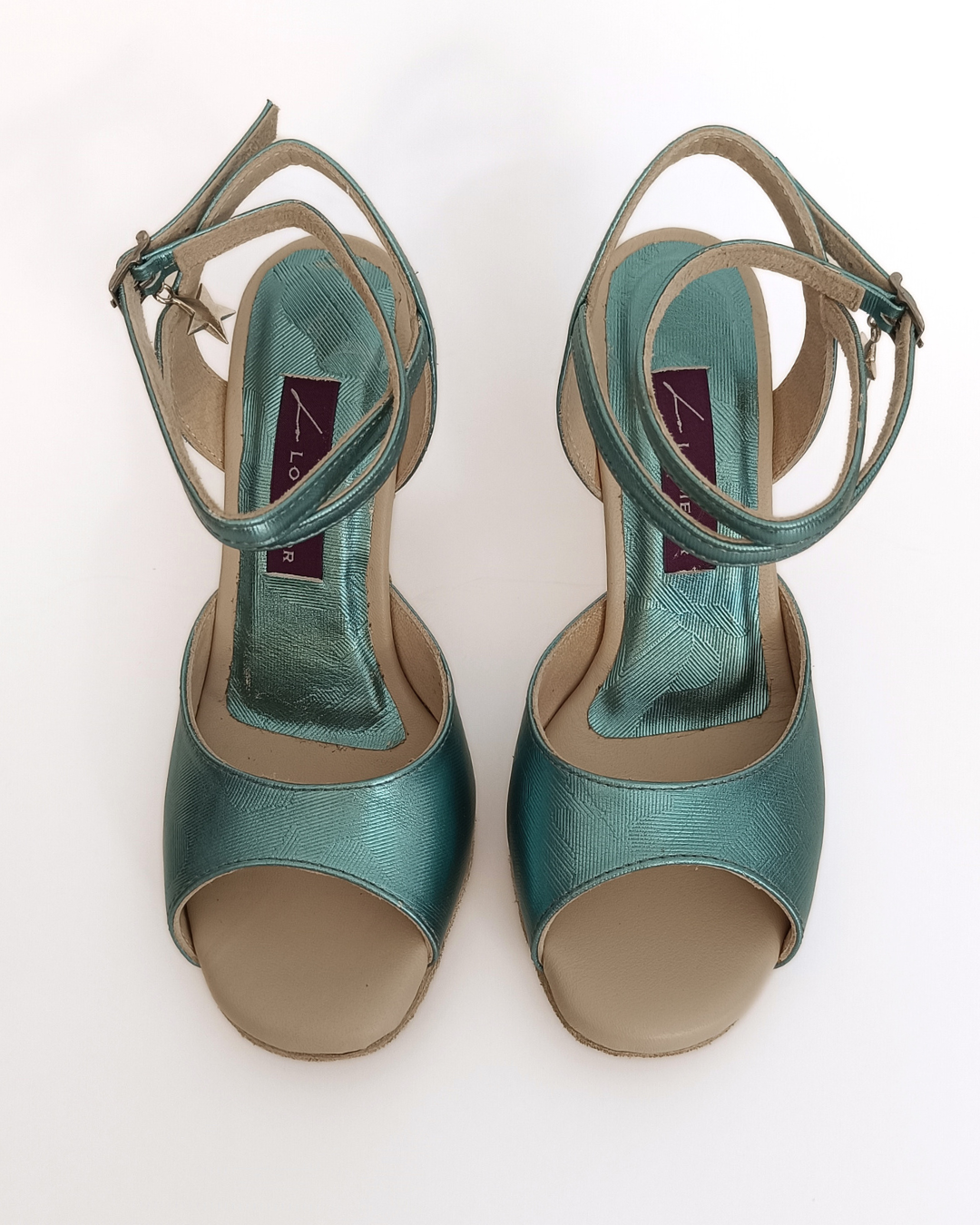 Aden %100 Deri El Yapımı Tango Dans Ayakkabısı