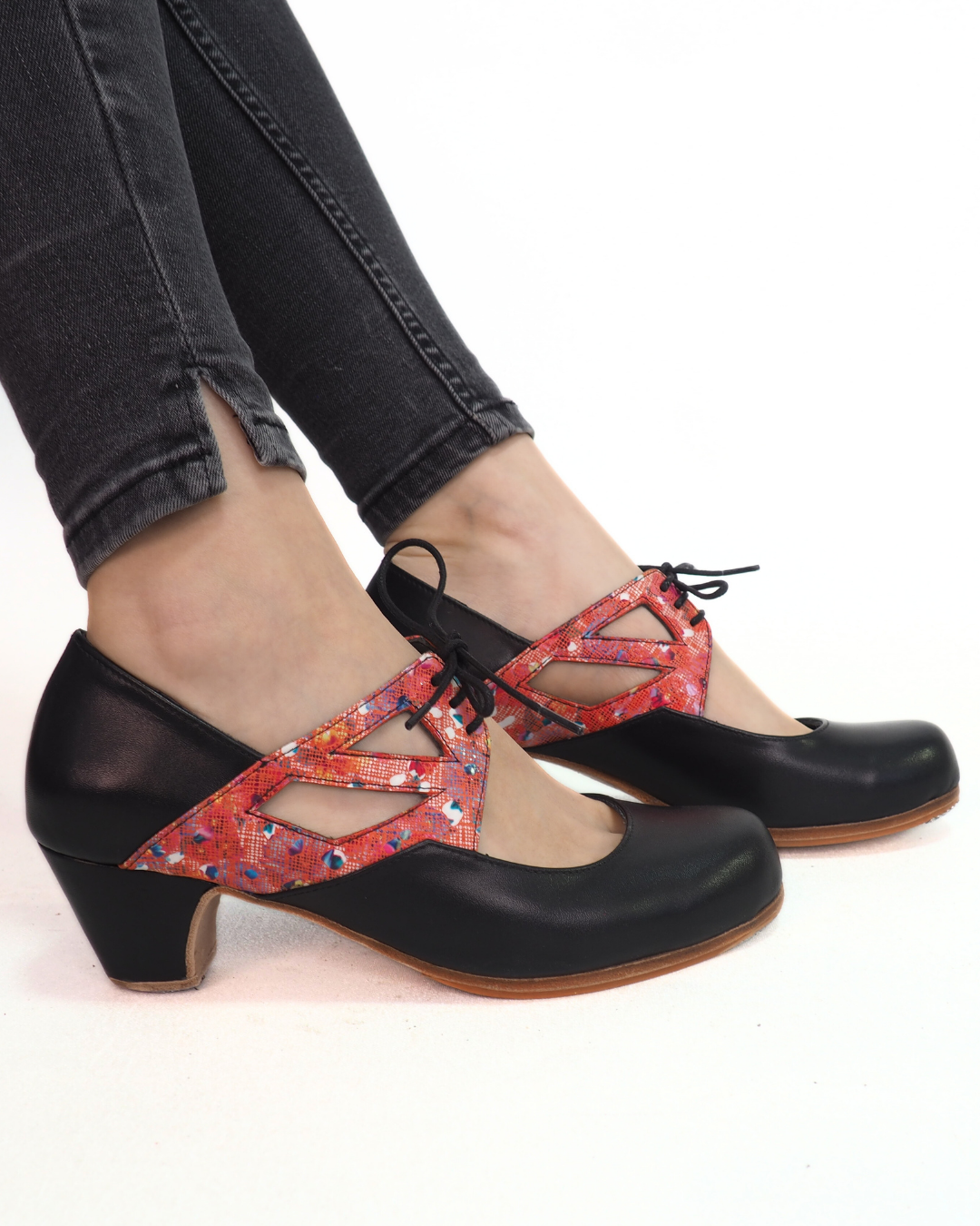 Paloma %100 Deri El Yapımı Flamenko Ayakkabı