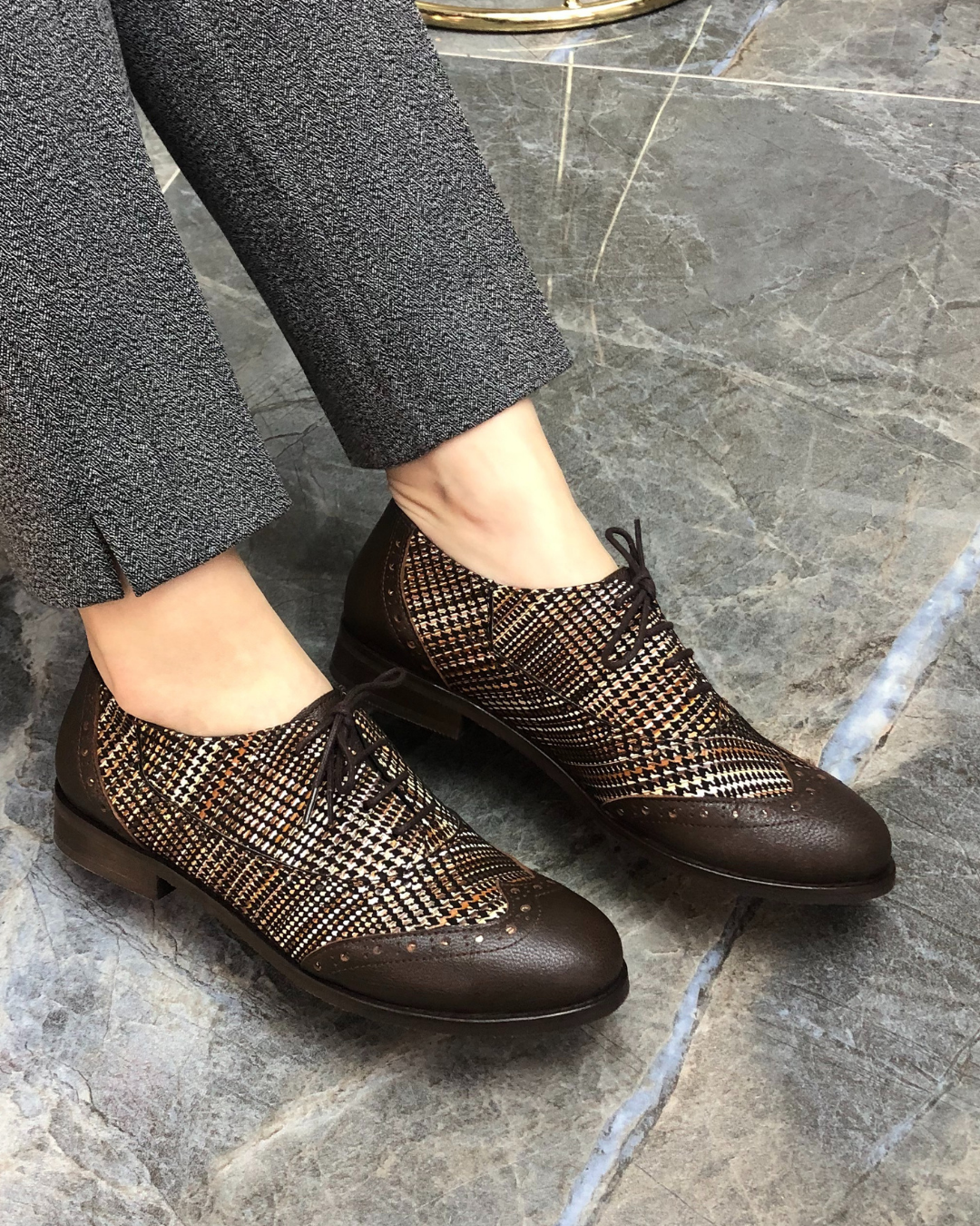 Sid %100 Deri El Yapımı Kadın Ayakkabı