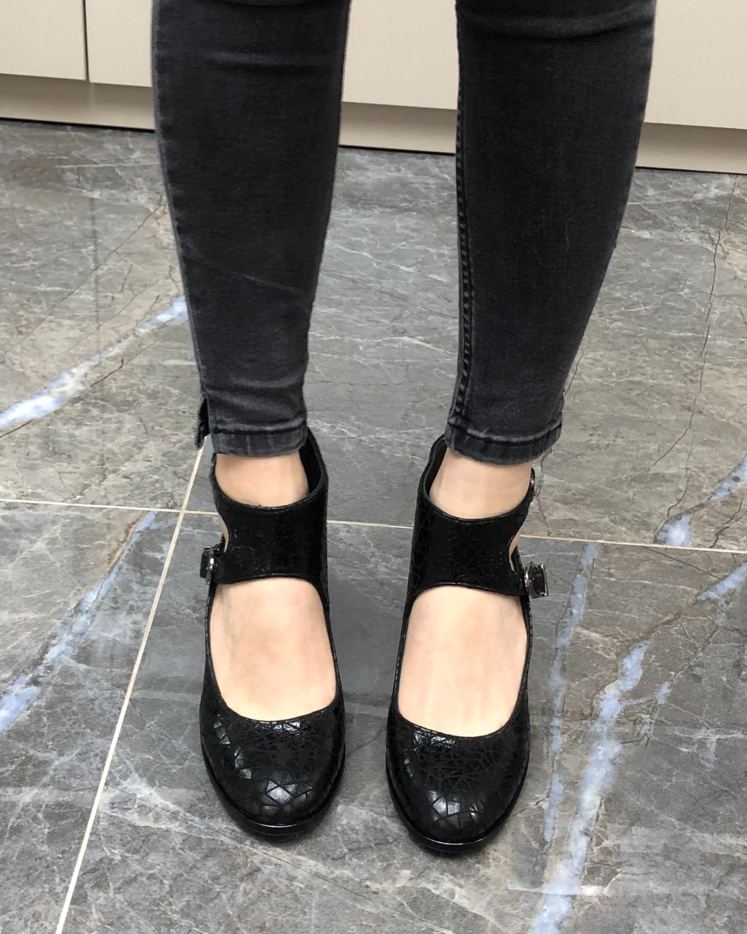 Kai %100 Deri El Yapımı Kadın Topuklu Ayakkabı