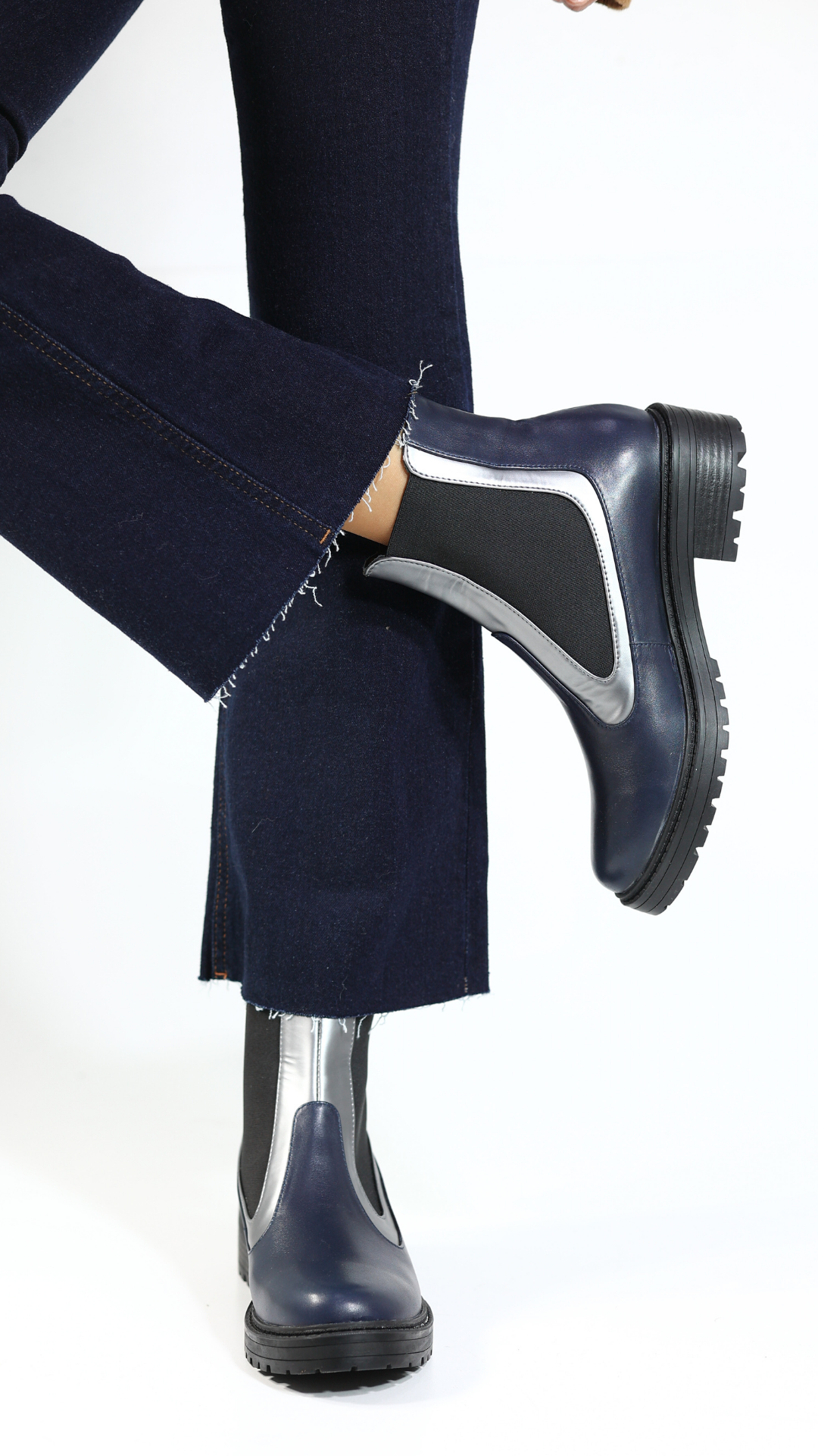 Holly 100% Leather Handmade Chelsea Style Women's Boots