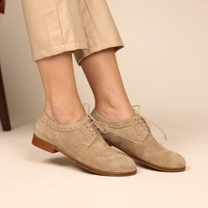 Zeta %100 Deri El Yapımı Kadın Ayakkabı