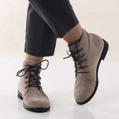 Oscar Suede 100% Leather Handmade Women's Boots