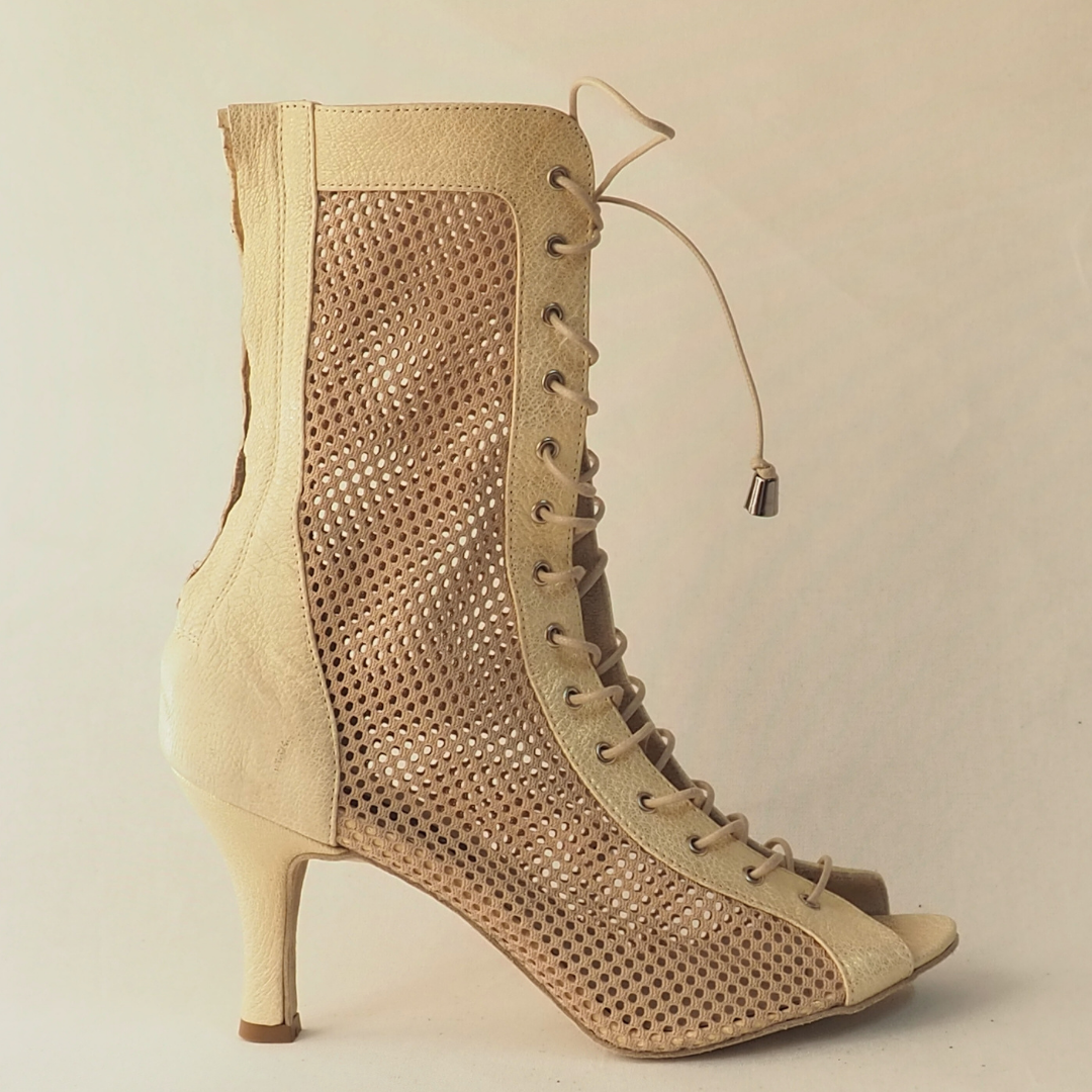 High Heels 100% Leather Handmade Women's Dance Boots