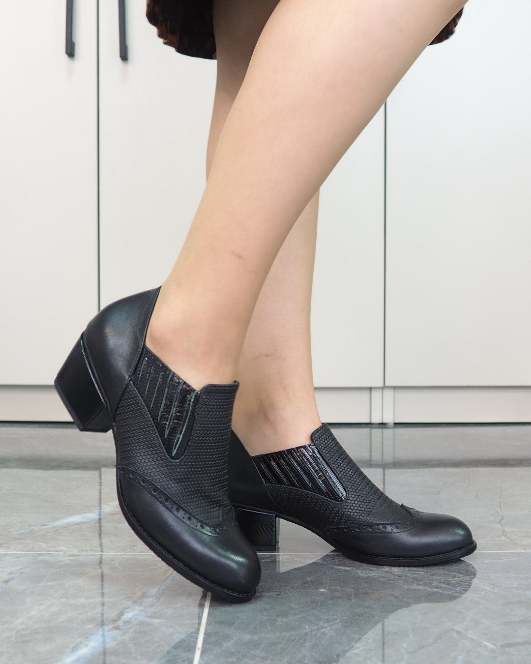 Loren %100 Deri El Yapımı Kadın Ayakkabı