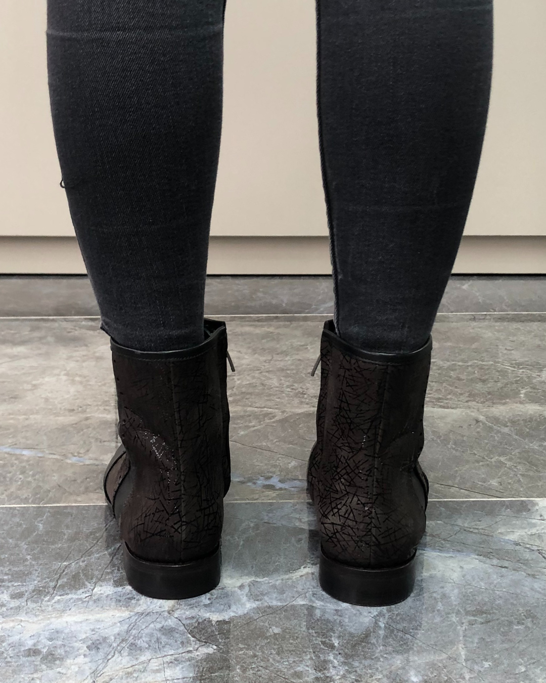 Zuzi %100 El Yapımı Kadın Deri Bot