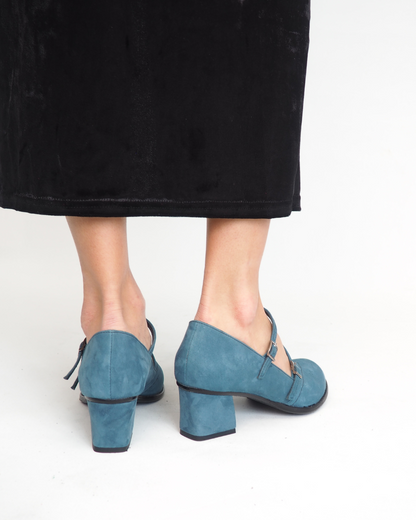 Elly 100% Leather Handmade High Heels