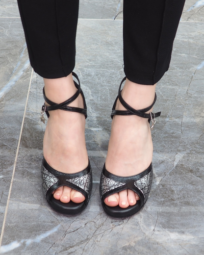 Aydilge 100% Leather Handmade Women's Tango Dance Shoes