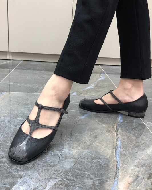 Jessica %100 Deri El Yapımı Kadın Babet