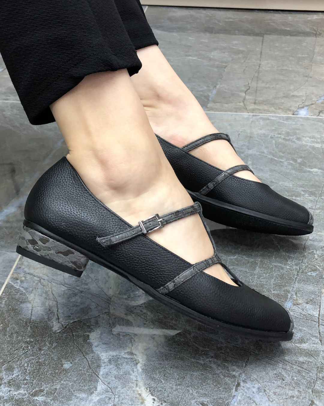 Jessica 100% Leather Handmade Women's Ballet Flats