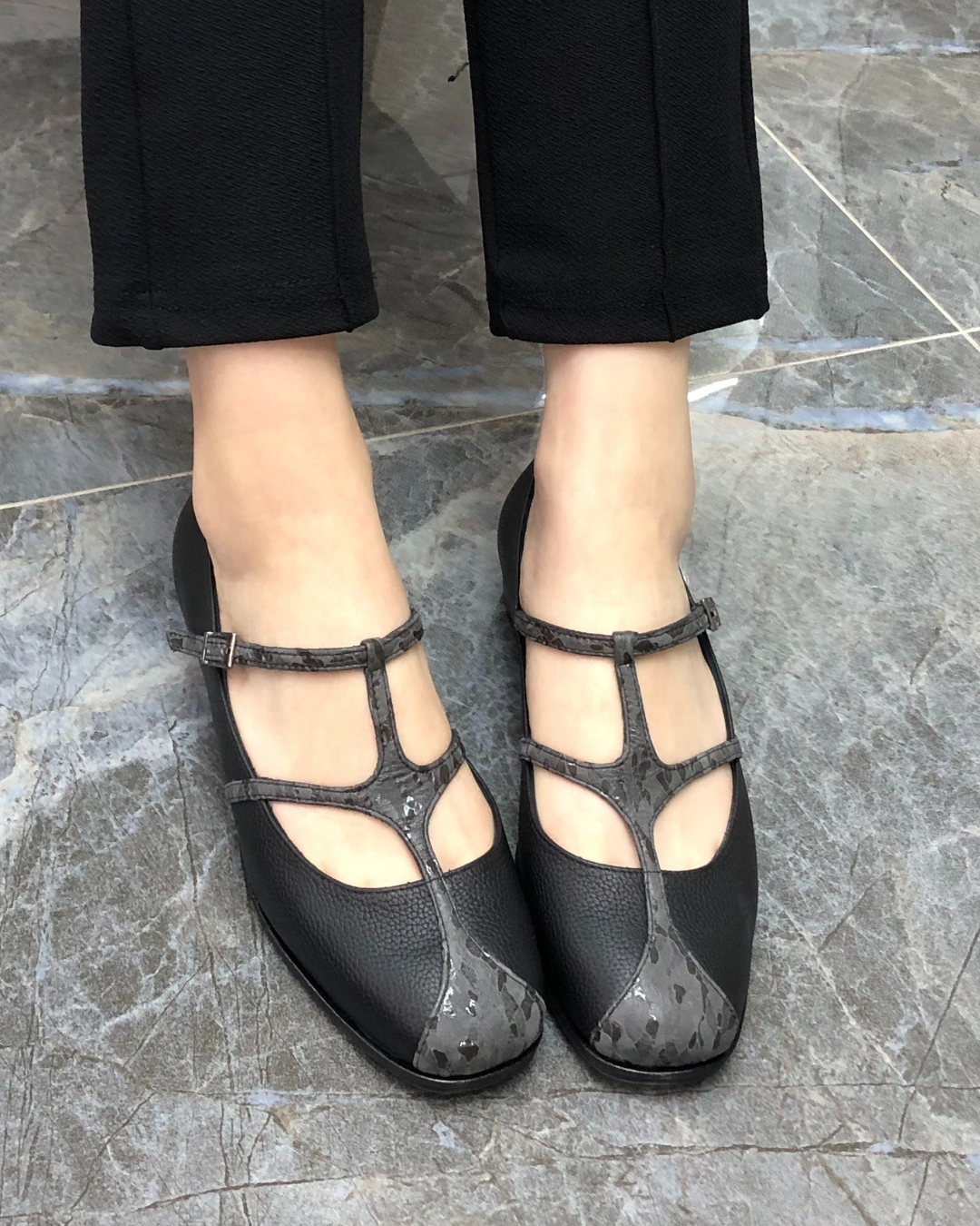 Jessica 100% Leather Handmade Women's Ballet Flats