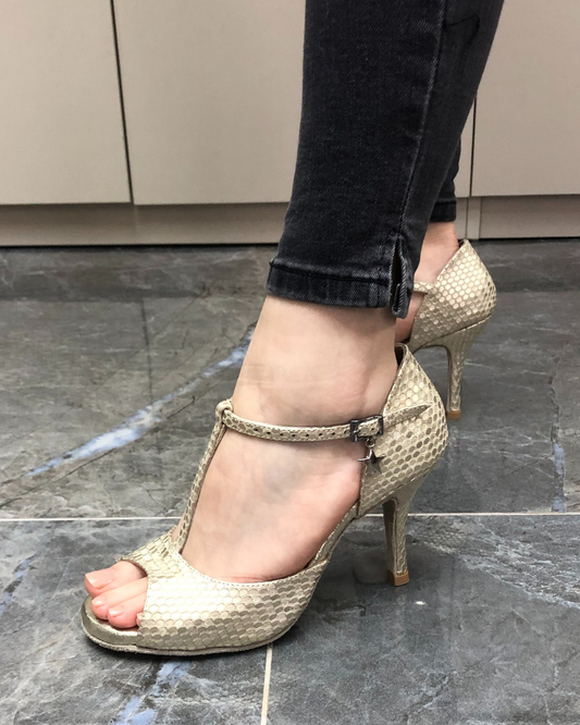 Diana %100 Deri El Yapımı Kadın Tango Dans Ayakkabısı