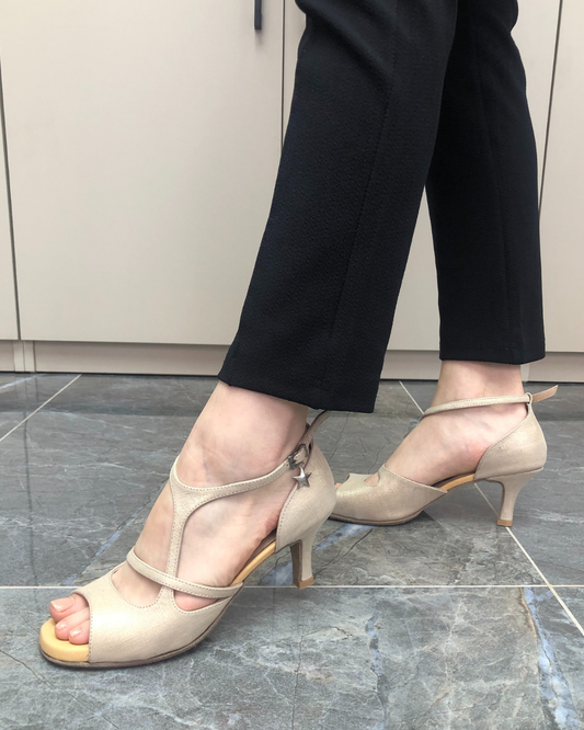 Gemma %100 Deri El Yapımı Tango Dans Ayakkabısı