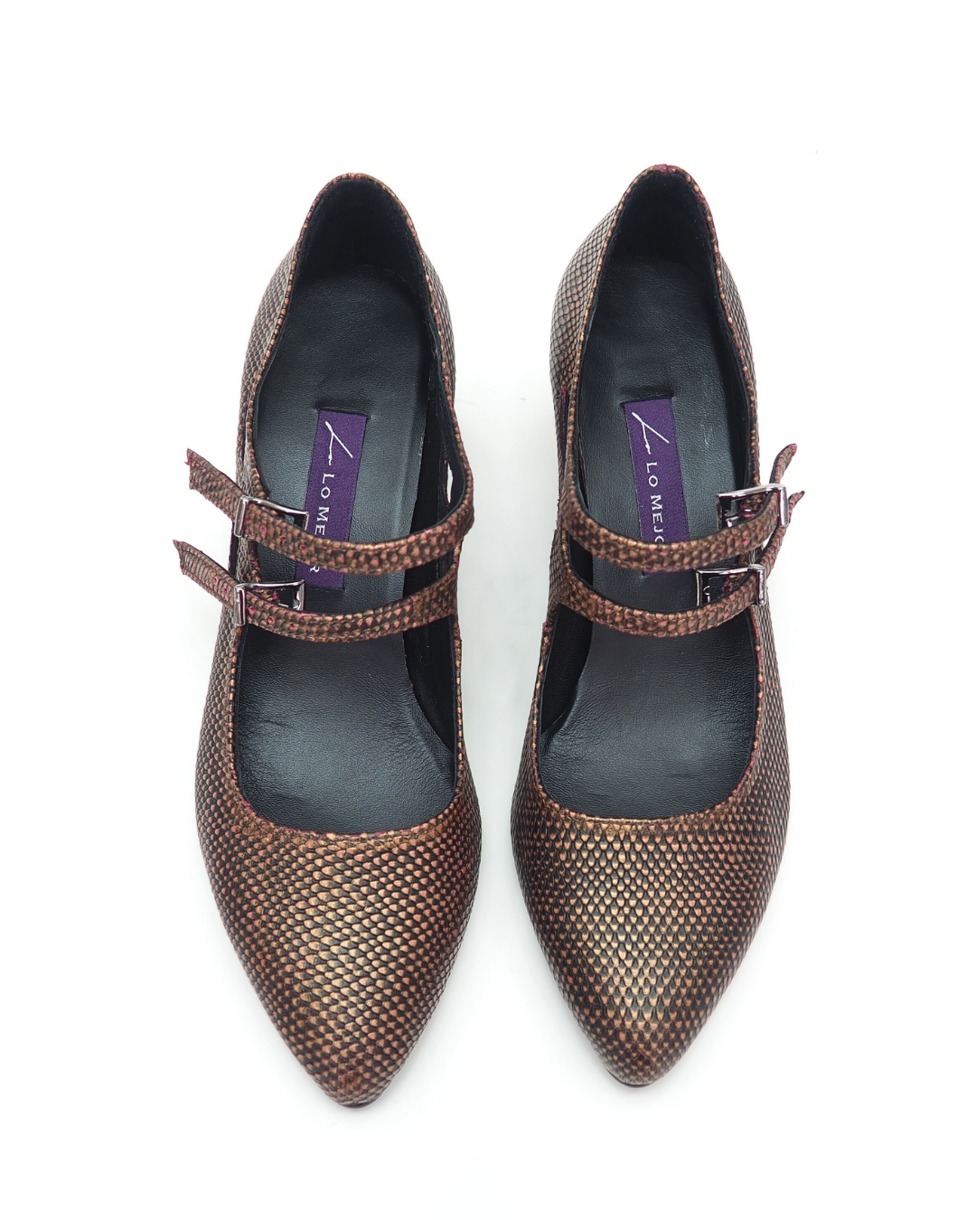 Dink 100% Leather Handmade Women's Heeled Shoes