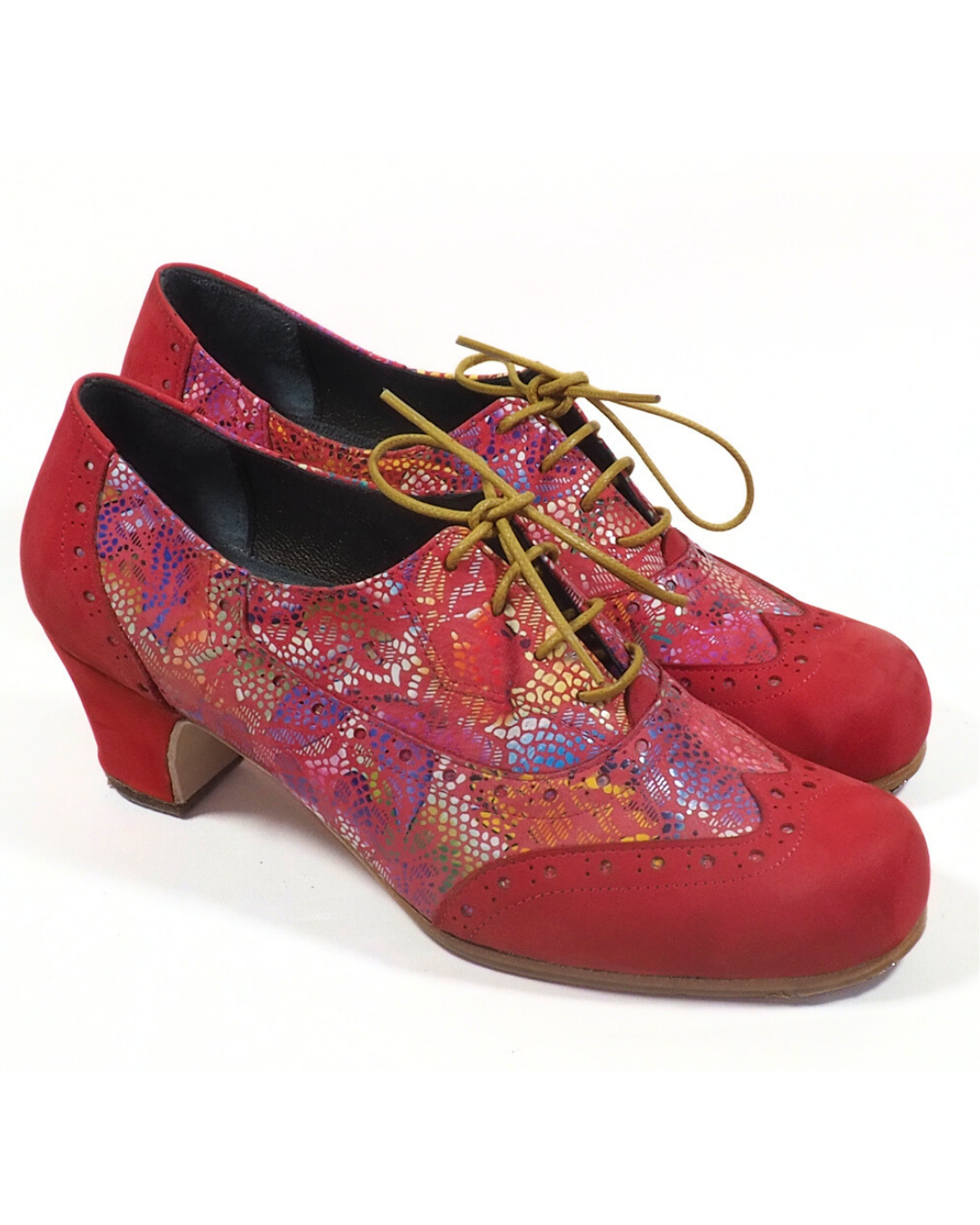 Fernanda %100 Deri El Yapımı Kadın Flamenko Ayakkabı