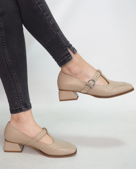 Matilda %100 Deri El Yapımı Kadın Ayakkabı