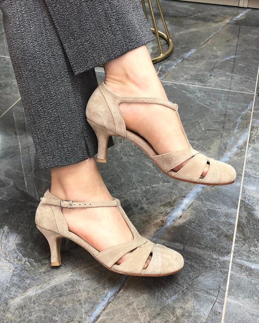 ASTER 100% Leather Handmade Heeled Shoes