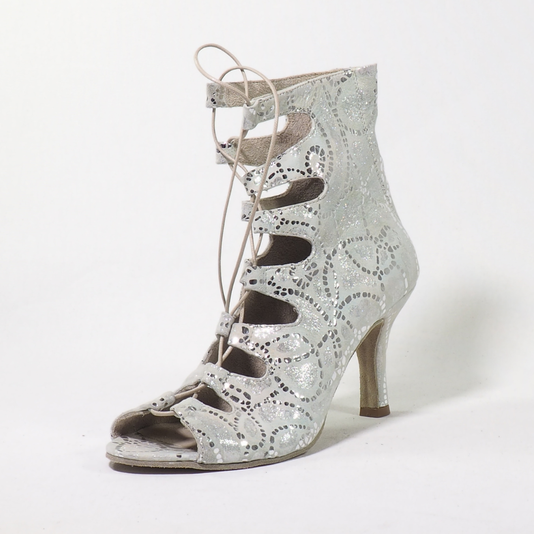 High Heels 100% Leather Handmade Women's Dance Boot