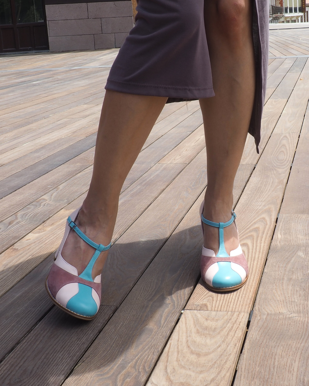 Begüm %100 Deri El Yapımı Kadın Topuklu Ayakkabı